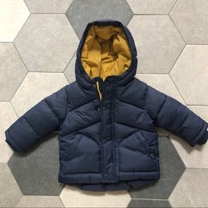 Zara Children’s Navy Blue Winter Coat 9-12 months